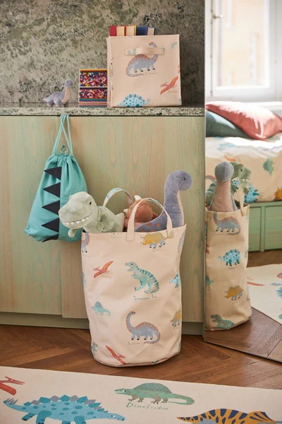 Panier de rangement avec motif
