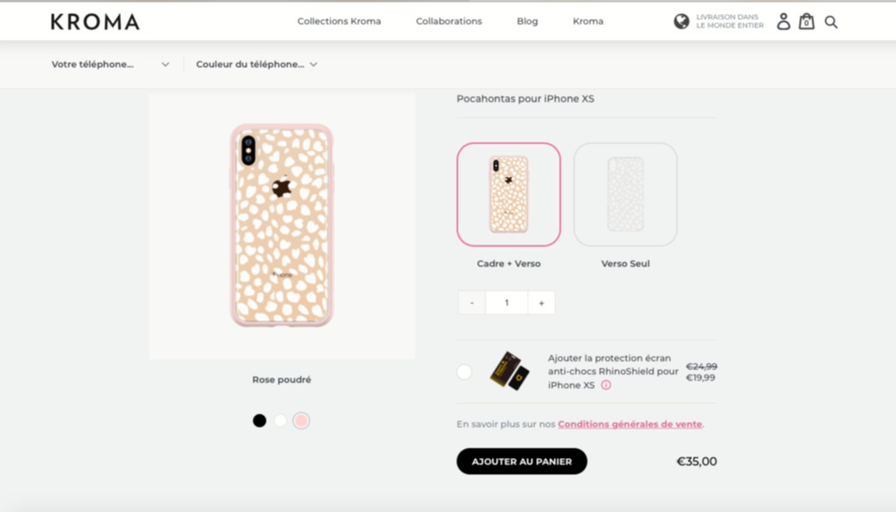 Coque Kroma Pocahontas | Votre wishlist sur Listy