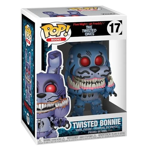 Funko POP! Books: Five Nights At Freddy's (FNAF) - Twisted Bonnie - FNAF The Twisted Ones - Figurine en Vinyle à Collectionner - Idée de Cadeau - Anime Fans