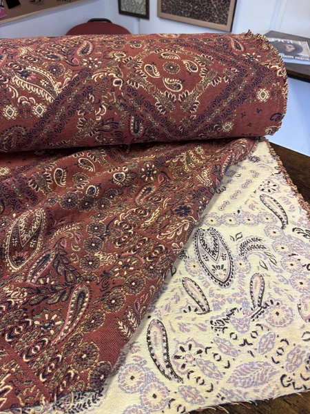 [ ALIX ] I TISSU JACQUARD RECYCLE DOUBLE FACE - La tissutheque LR