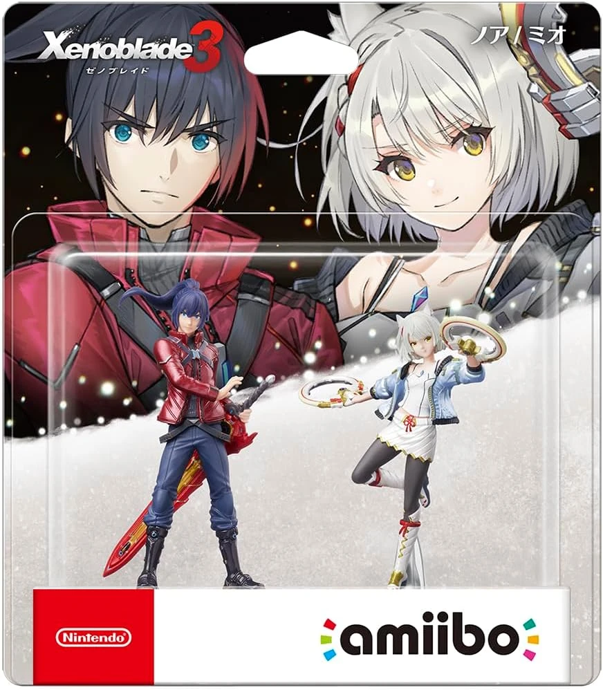 amiibo Xenoblade Chronicles Series Figure Double Set (Noah / Mio)