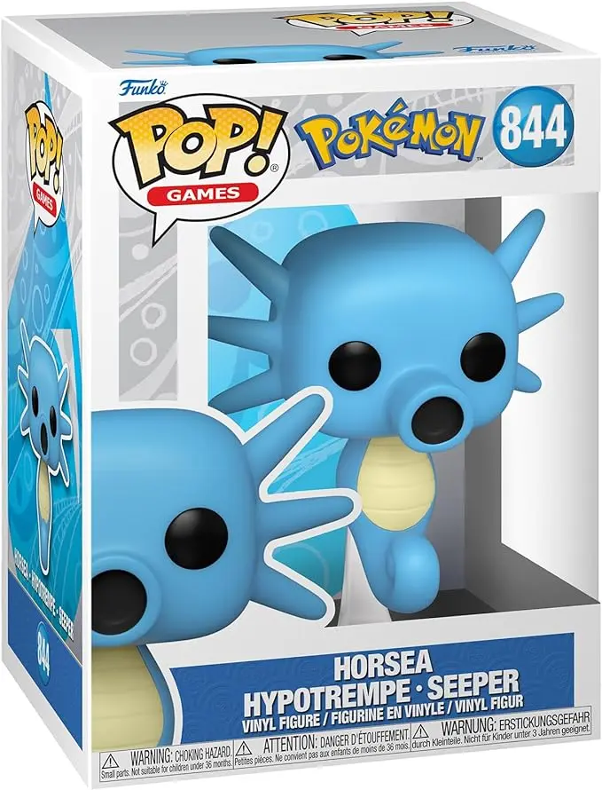 Funko Pop! Games: Pokemon - Horsea - Hypotrempe - Figurine en Vinyle à Collectionner - Idée de Cadeau - Produits Officiels - Jouets pour Les Enfants et Adultes - Video Games Fans