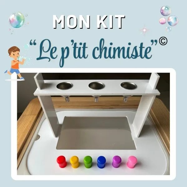 Insert trofast grand bac le petit chimiste - 1 indispensable