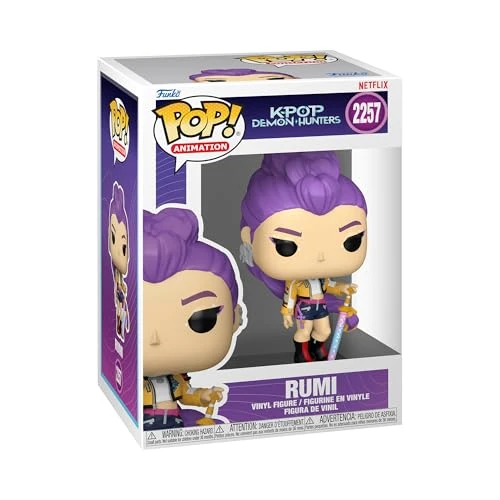 Funko Pop! Animation: Kpop Demon Hunters - Rumi - Figurine en Vinyle à Collectionner - Idée de Cadeau - Produits Officiels