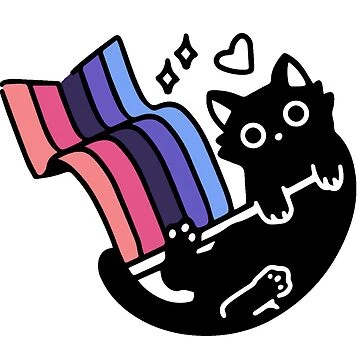 Chat omnisexuel | Sticker
