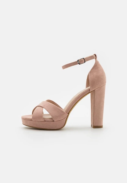 Anna Field Sandales à talons hauts - light pink/rose clair - ZALANDO.FR