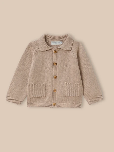 Cardigan col polo Bébé