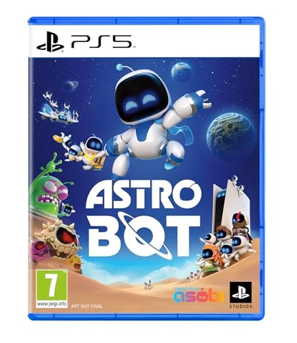 Sony, Astro Bot PS5, Jeu Plateforme-Aventure, Édition Standard, Version Physique avec CD, En Français, 1 joueur, PEGI 7, Pour PlayStation 5