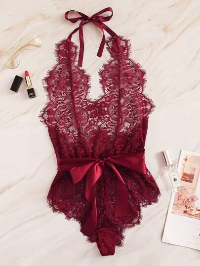 Body de lingerie en dentelle