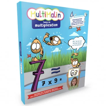 Coffret Multimalin tables de multiplications !