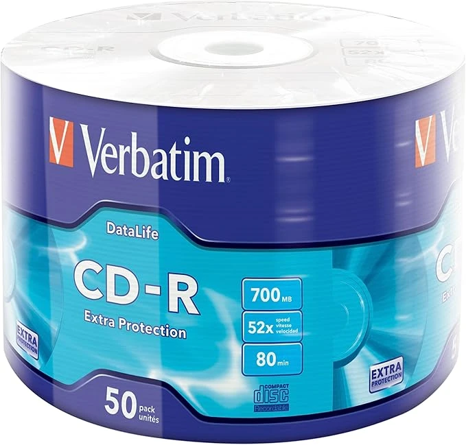 Verbatim CD-R Extra Protection CD-R 700Mo 50pièce(s)