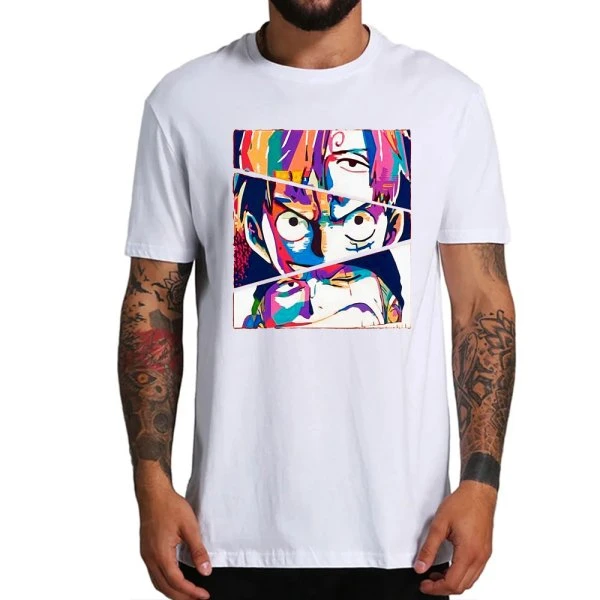 Graphic Sanji Luffy Zoro Fullcolor Unisex T-Shirt - One Piece Universe - The Best Store for One Piece Merchandise