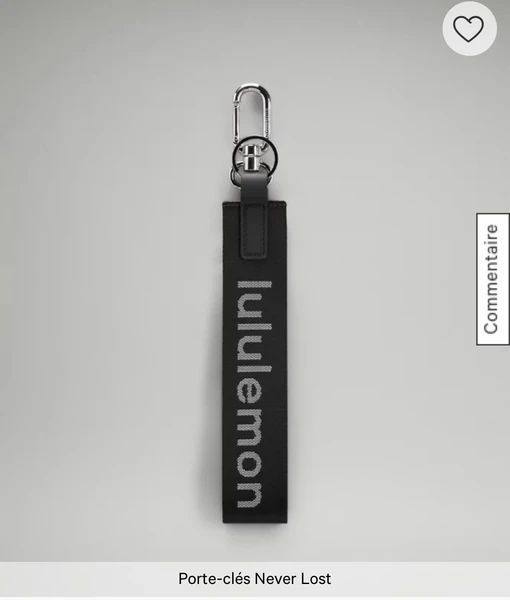 Porte clefs lululemon