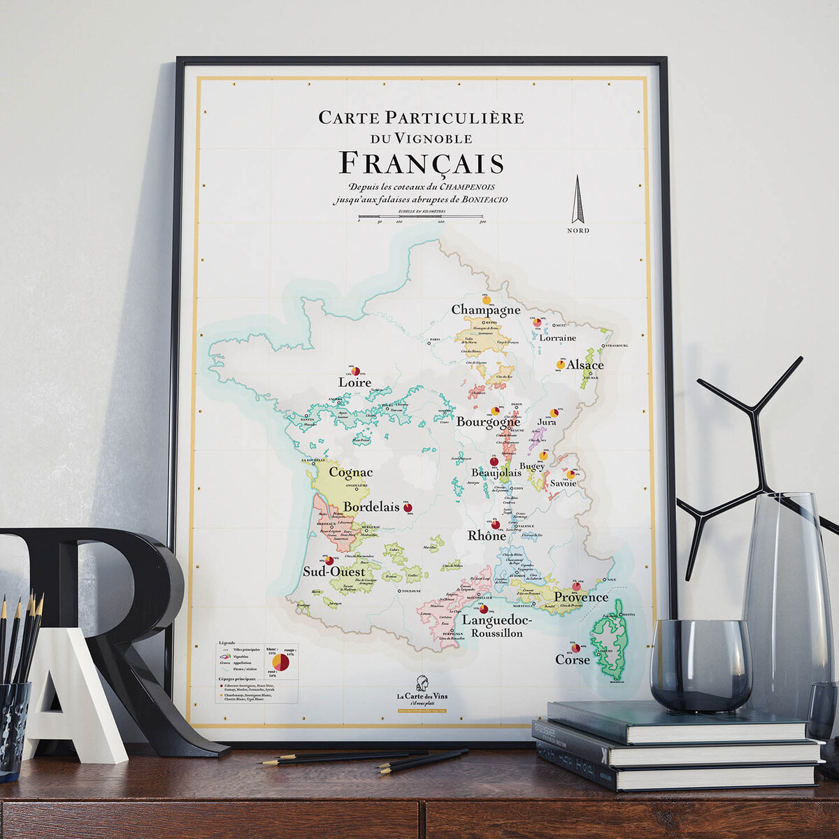 La Carte des Vins de France