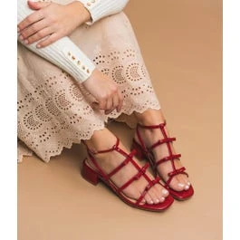 SANDALE GRACE ROUGE