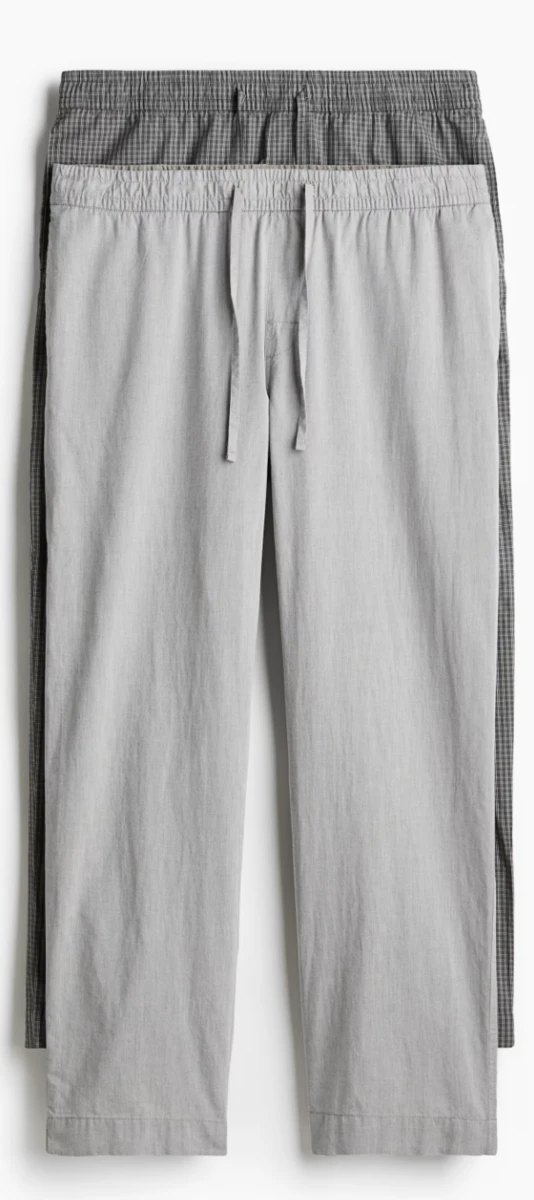 Lot de 2 pantalons de pyjama XL
