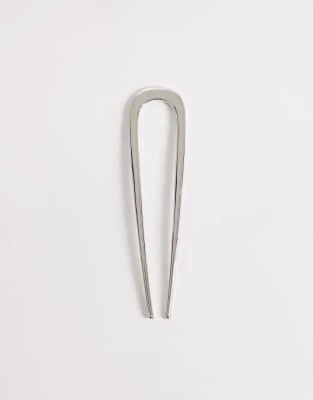 Pieces - Épingle à cheveux oversize - Argenté