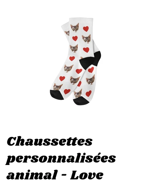 Chaussettes personnalisées Athéna