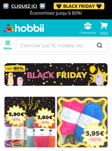 Hobbii , Laine et fils promos black friday