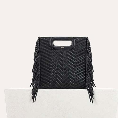 Sac M en cuir matelassé