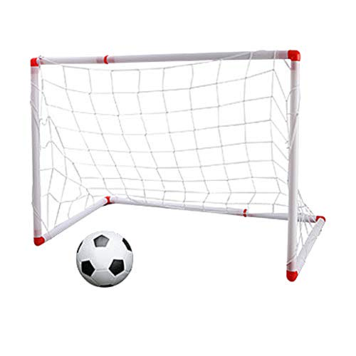 Homyl Cage de Foot Goal Football Pliable Portable But Football Foot Enfant Jeux Exterieur Interieur Loisir Sport - 86cm