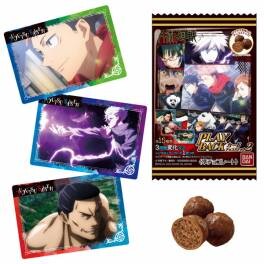Jujutsu Kaisen PLAY BACK Card Chocolate Snack 2 10Pack BOX (CANDY TOY) | Nin-Nin-Game.com