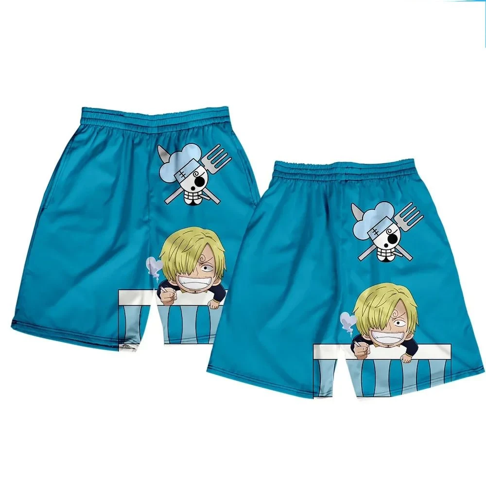 Luffy Ace 3D Digital Printing Shorts Maximum Comfortable | One Piece Universe Store