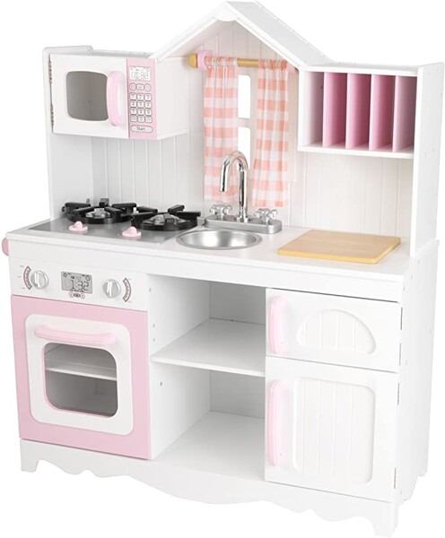 Kidkraft - 53222 - Cuisine Enfant en Bois Modern Country, Jeu d'Imitation [Exclusif Amazon] : Amazon.fr: Jeux et Jouets