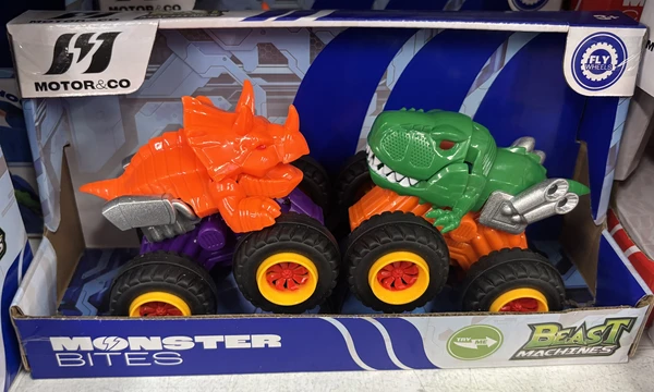 Lot de 2 voitures monstre Monster Truck