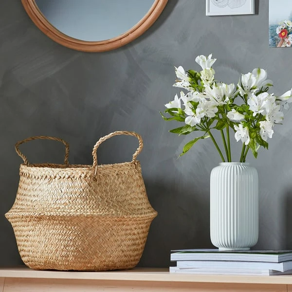Panier jonc de mer - 25 cm
