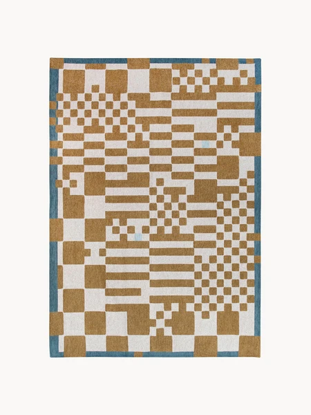 Tapis avec motif graphique Honey | Westwing