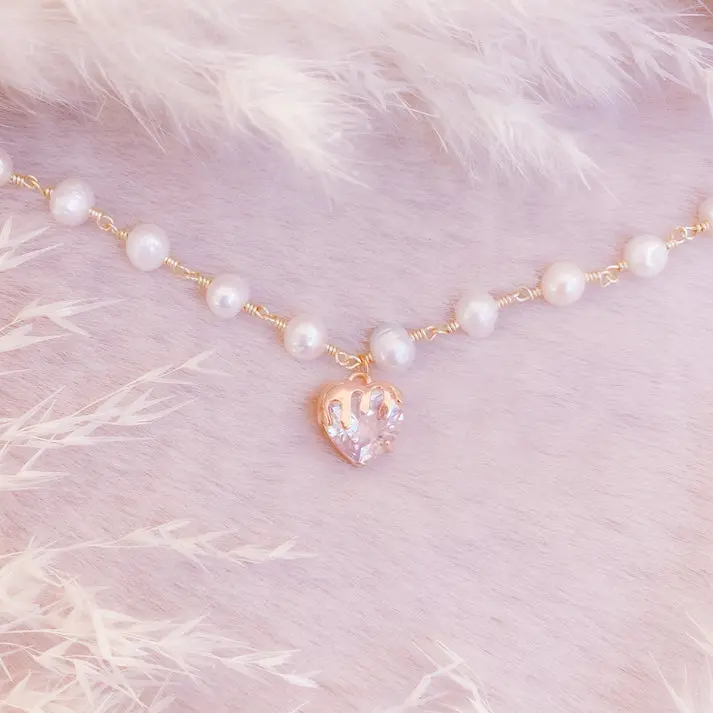 Melting For You Pearl Choker