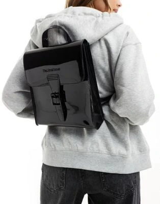 Dr Martens - Mini sac à dos - Noir verni