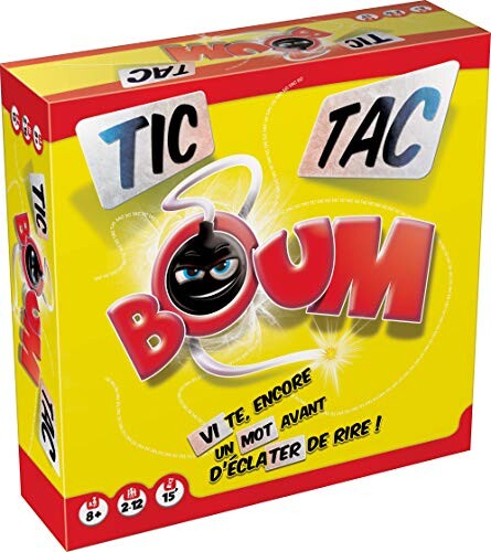 Tic Tac Boum - Asmodee - Jeu de société - Jeu de mots