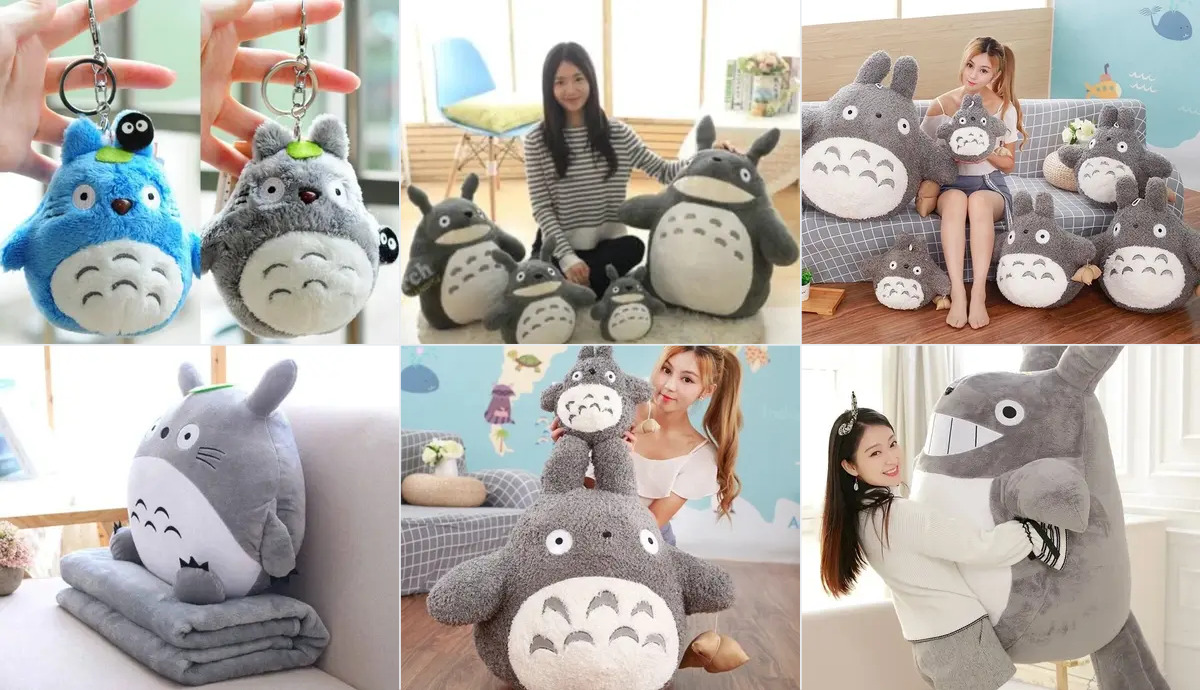 Totoro Plushes