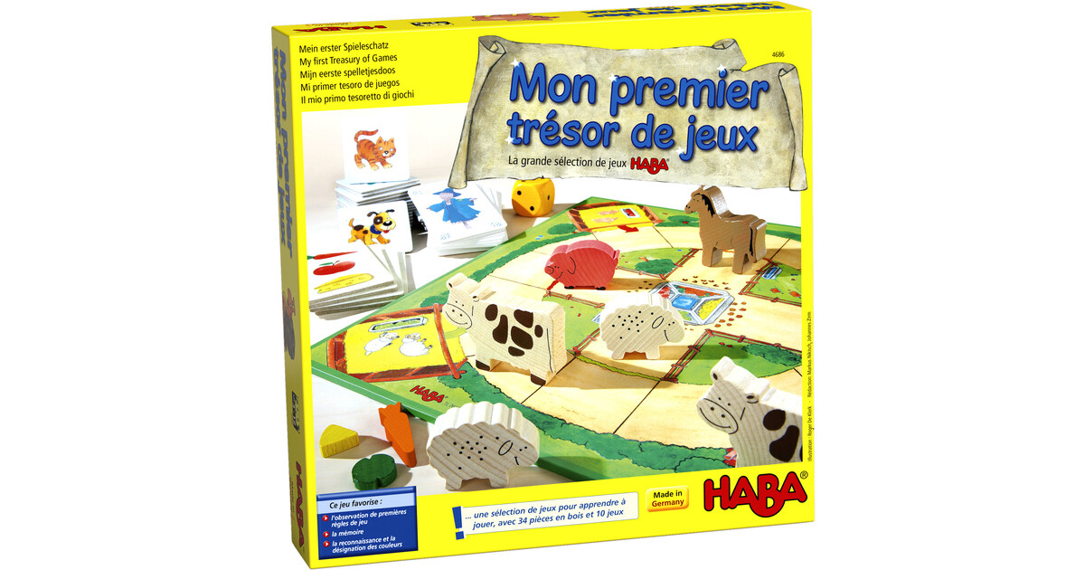 Mon premier tr&eacute;sor de jeux | HABA France