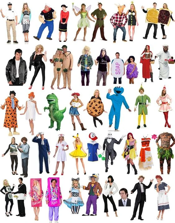 Halloween costume ideas for couples, halloween couples costume, couples Halloween party