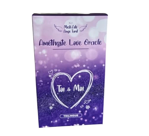 Améthyste Love Oracle jeu sentimental 52 cartes + notice