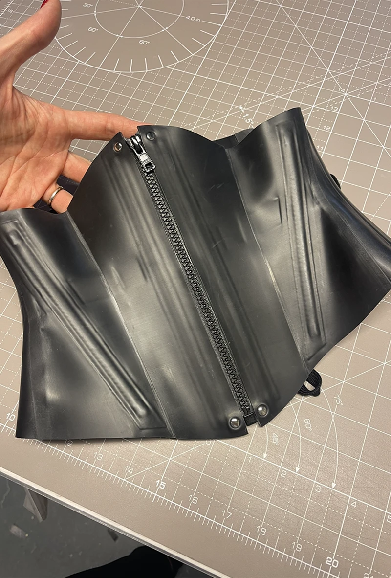 Zipper Waist Cincher – Lady Lucie Latex