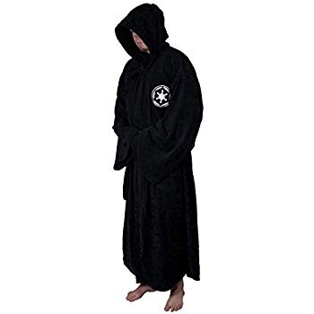 TOPFAY 1pc Star Wars Jedi Robe Costume de Bain Jeu Robe Homme rôle Polaire et Femme (mâle, Noir): Amazon.fr: Cuisine & Maison