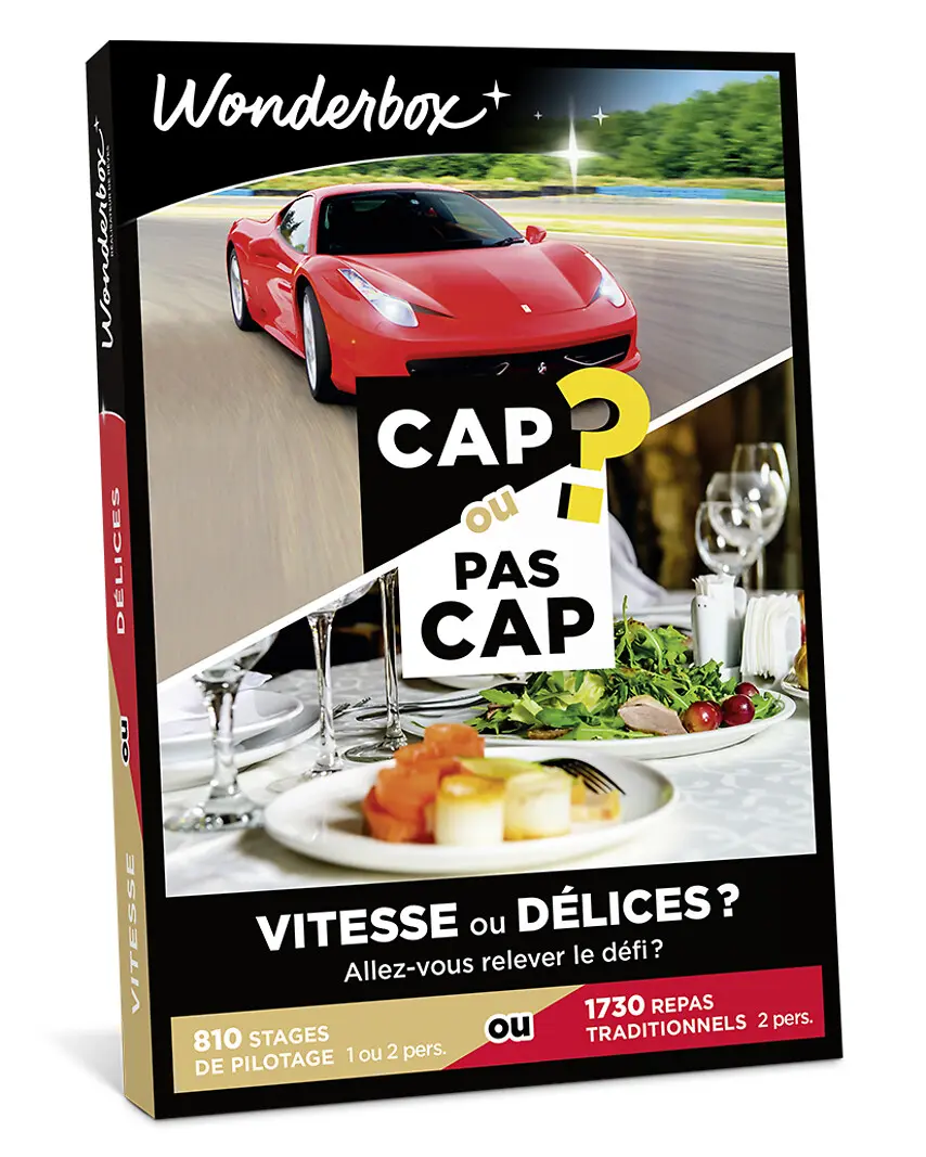 CAP OU PAS CAP - Vitesse ou d&eacute;lices ?
