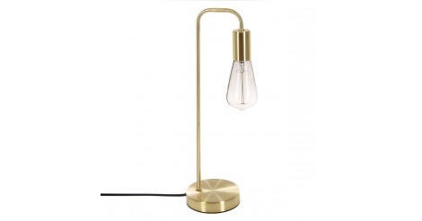 Lampe à Poser en Métal "Essential Mood" 46cm Or