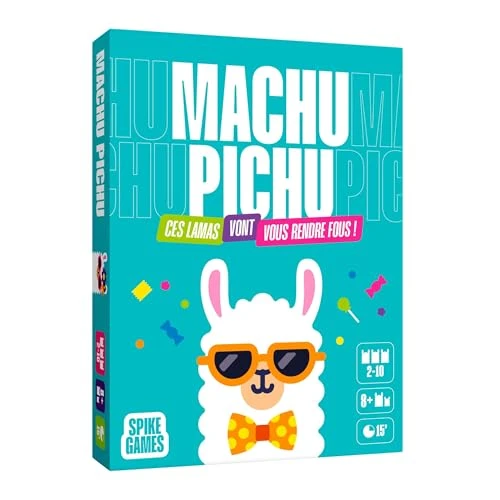 Machu Pichu | Jeu de Société Famille, Amis et Enfants | Rapidité et Observation | Jeu de Cartes d'Ambiance, Fun, Simple et Rapide | Petit Format Voyage et de Poche | De 2 à 10 Joueurs dès 8 Ans