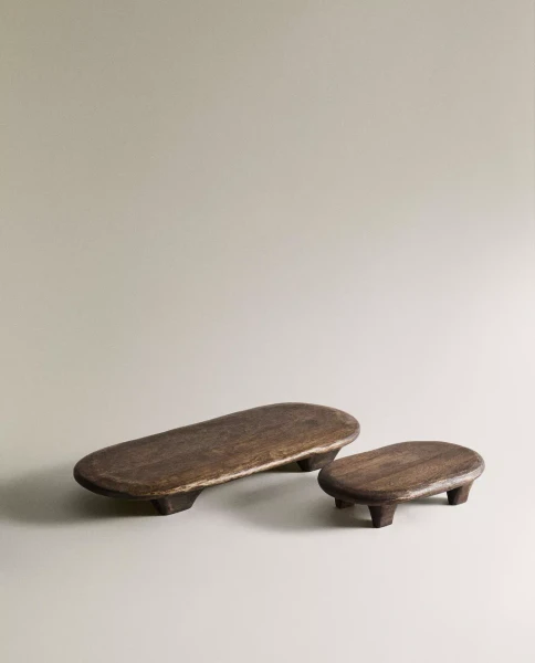 PLANCHE DE CUISINE OVALE EN BOIS