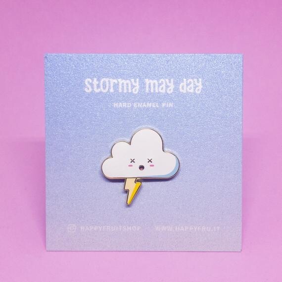 Pin&#39;s Stormy Tempête