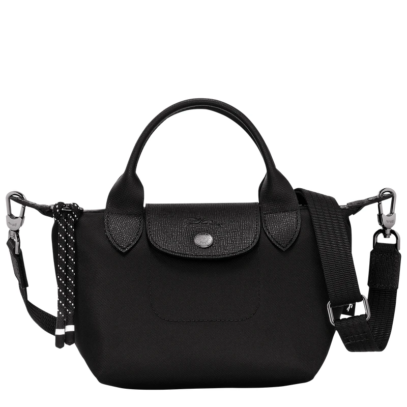 Sac à main XS Le Pliage Energy Toile recyclée - Noir | Longchamp FR