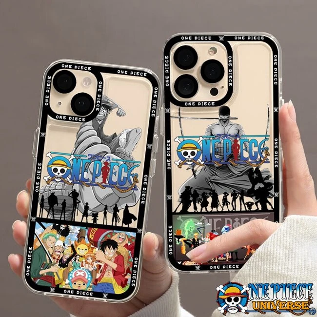 Strawhat Spliced Logo iPhone Case TPU for 11-15 Series