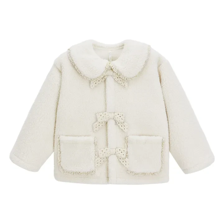 Veste Sherpa | Ecru