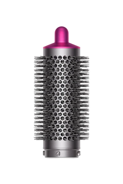 Brosse ronde Fuschia/Nickel
