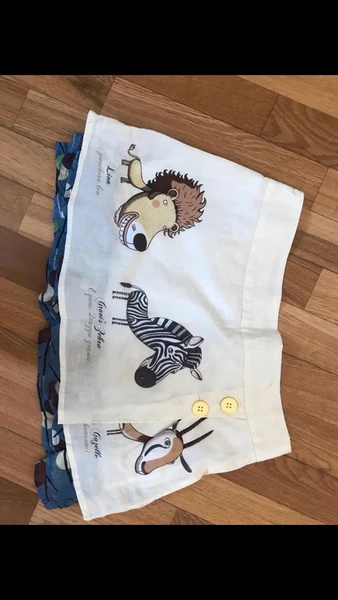 Falda de animales de Custo Barcelona. Nueva
